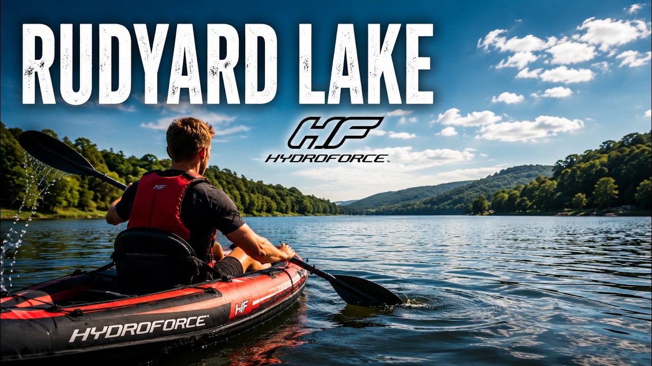 RUDYARD LAKE KAYAKING ON A WARM SUMMER DAY - HYDROFORCE x3 TEST