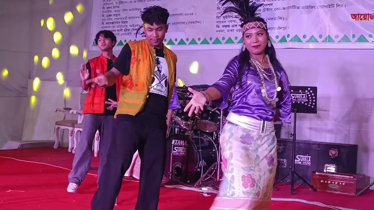 Wangala Udjapan dance Garo Bangladesh Wangala