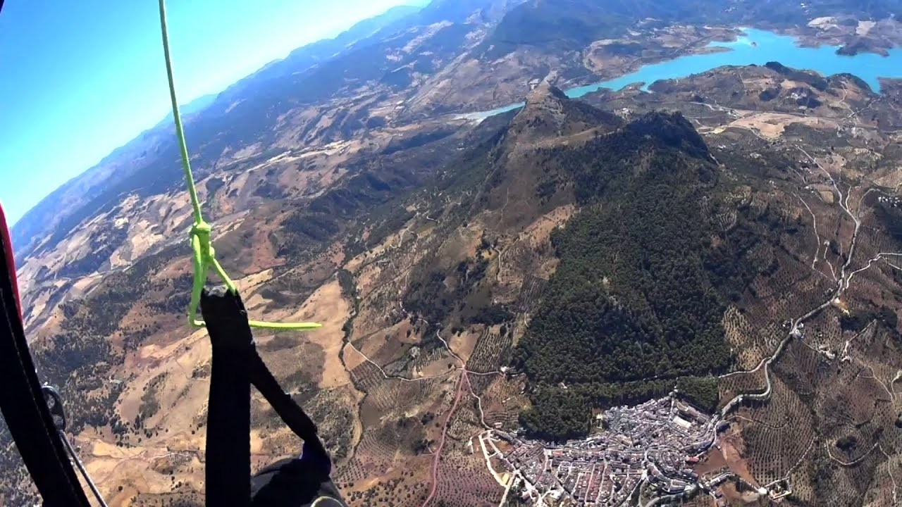 Cross de parapente desde Algodonales a Ronda (paragliding cross to Ronda)