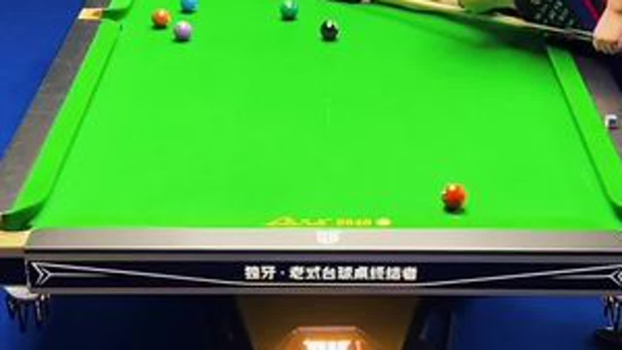 独牙中式九球大师赛，64进32方雄漫VS于海涛，恭喜方雄漫晋级32强。#独牙中式九球 #台球是一种生活 #九球 #方雄漫VS于海涛 #台球比赛