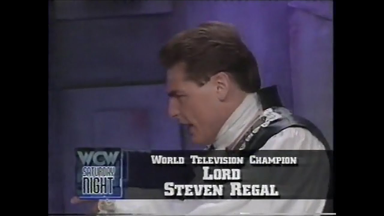 TV Title   Lord Steven Regal vs Arn Anderson   Saturday Night Dec 7th, 1996