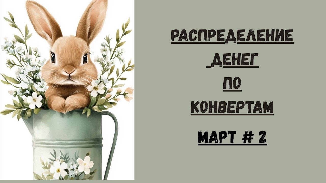 🇧🇾#распределениеденег по конвертам #март #2