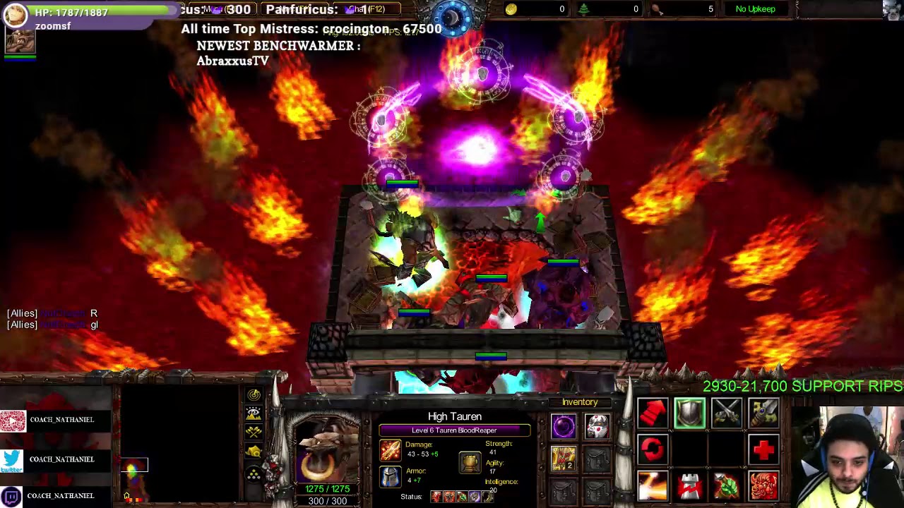 Warcraft 3 7 Taurens -- I'VE NEVER BEEN HERE BEFORE Pog