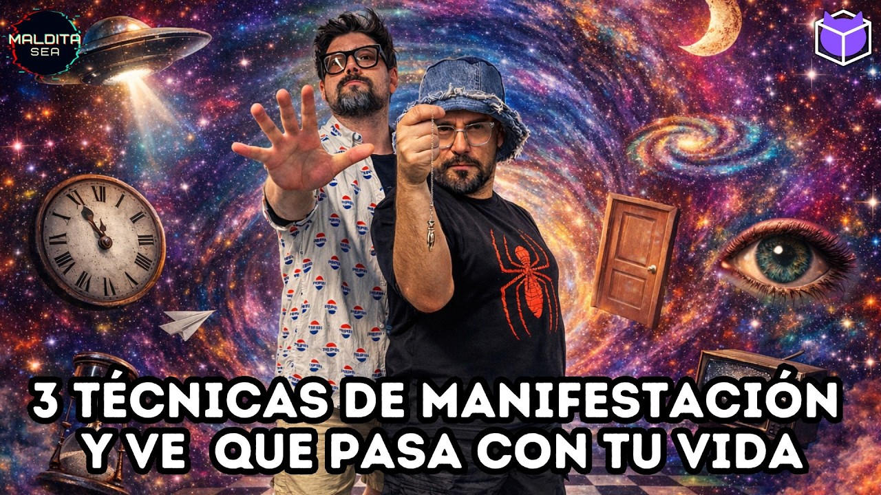 3 TÉCNICAS DE MANIFESTACIÓN Y VE QUE PASA CON TU VIDA / MALDITA SEA