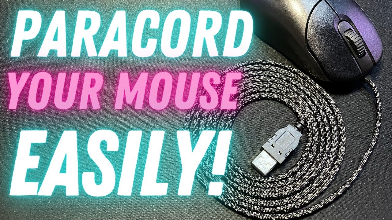 How to paracord your gaming mouse featuring the NP-01!