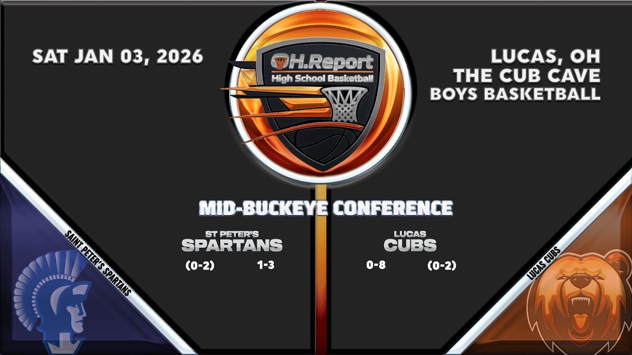 St. Peter's (1-3) @ Lucas (0-8) - MBC Boys Hoops