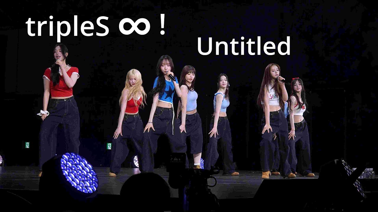 tripleS ∞! 'Untitled' 250510 KCON JAPAN 2025 ARTIST STAGE FANCAM