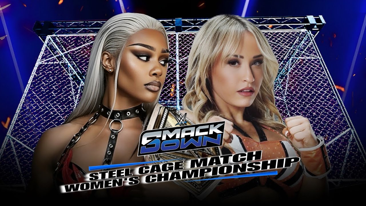 FULL MATCH - Jade Cargill vs Jordynne Grace Steel Cage Match WWE SmackDown Highlights