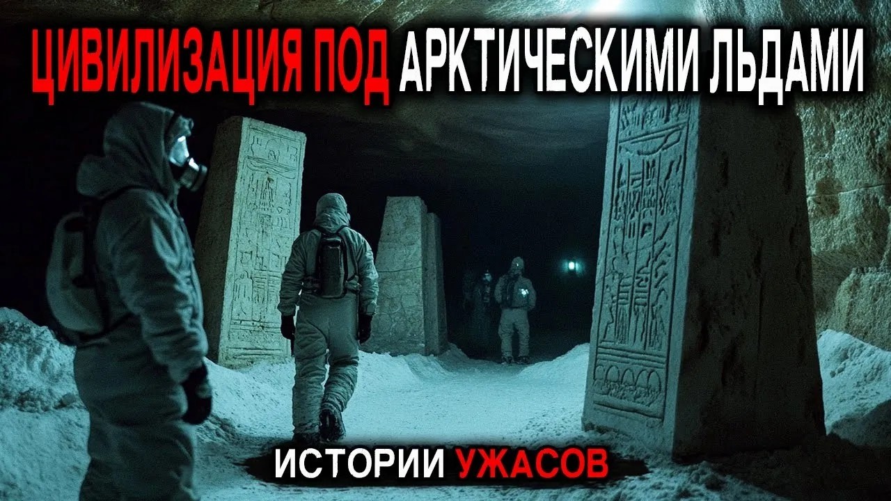 Мы нашли Древнюю Цивилизацию подо Льдами Антарктики. Истории Ужасов
