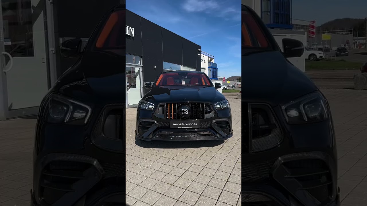 🇩🇪 1 of 25 Mercedes GLE 63 AMG Brabus Rocket 900 Orange Interior 🧡 @autoseredingermany