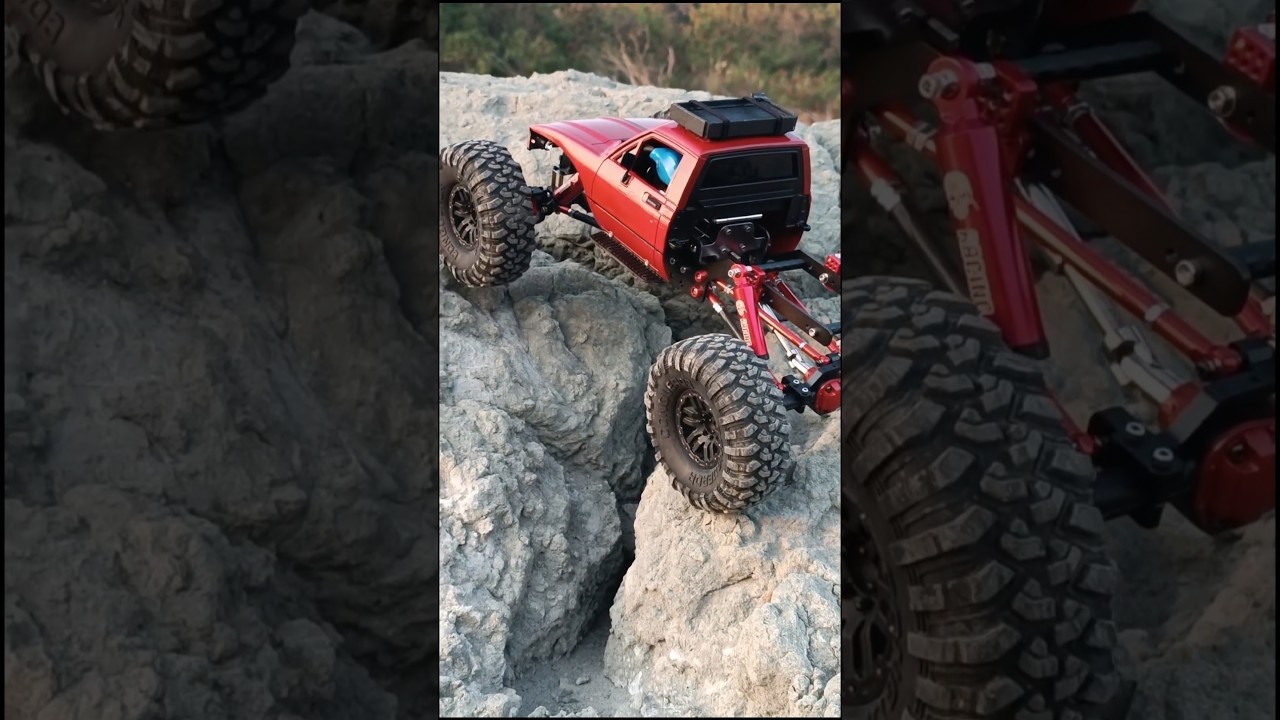 WPL C24-1 LCG #wplc24 #wplc14 #Toyota #Hilux #offroad #rccar #rcwpl #rockcrawler