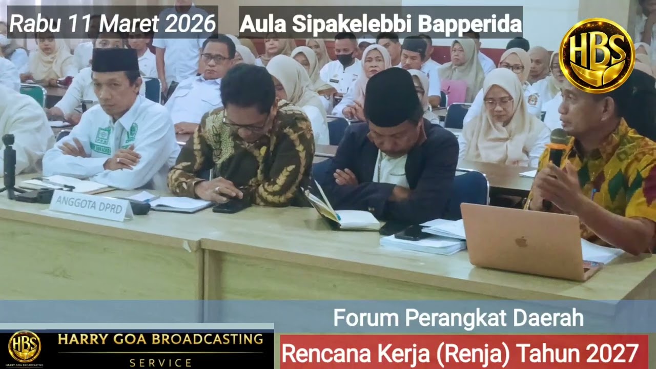 Dorong Penguatan Ekonomi Daerah Lewat Iklim Investasi di Forum RKPD Kabupaten Wajo