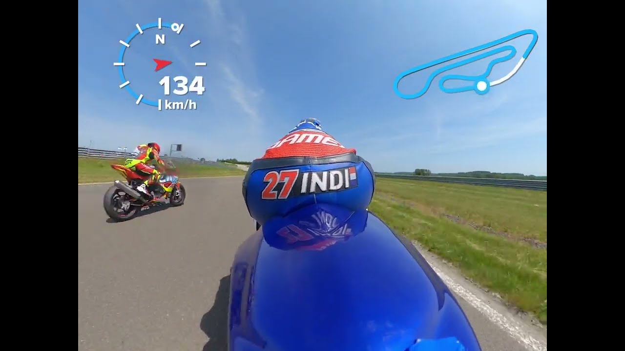 Onboard Yamaha R3 at Circuit Jules Tacheney (Mettet)