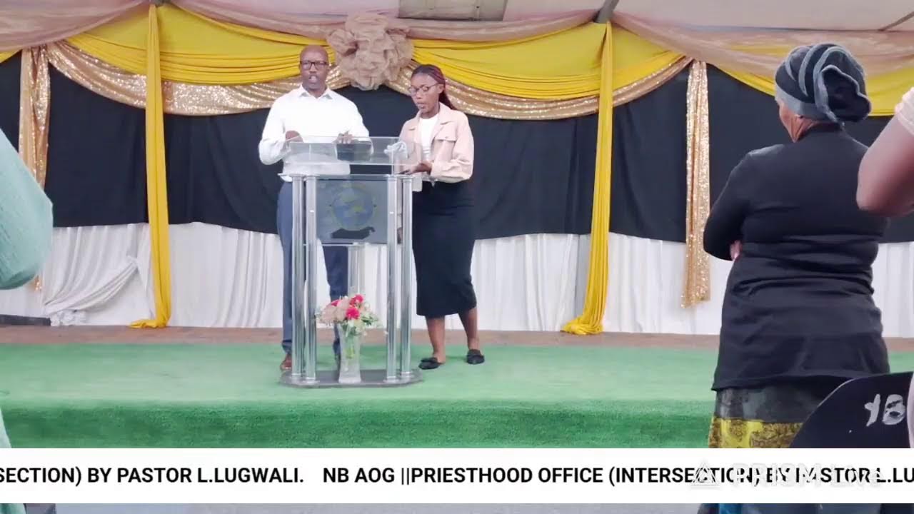 NB AOG | Priesthood office (intercessory prayer)| by Pastor lugwali