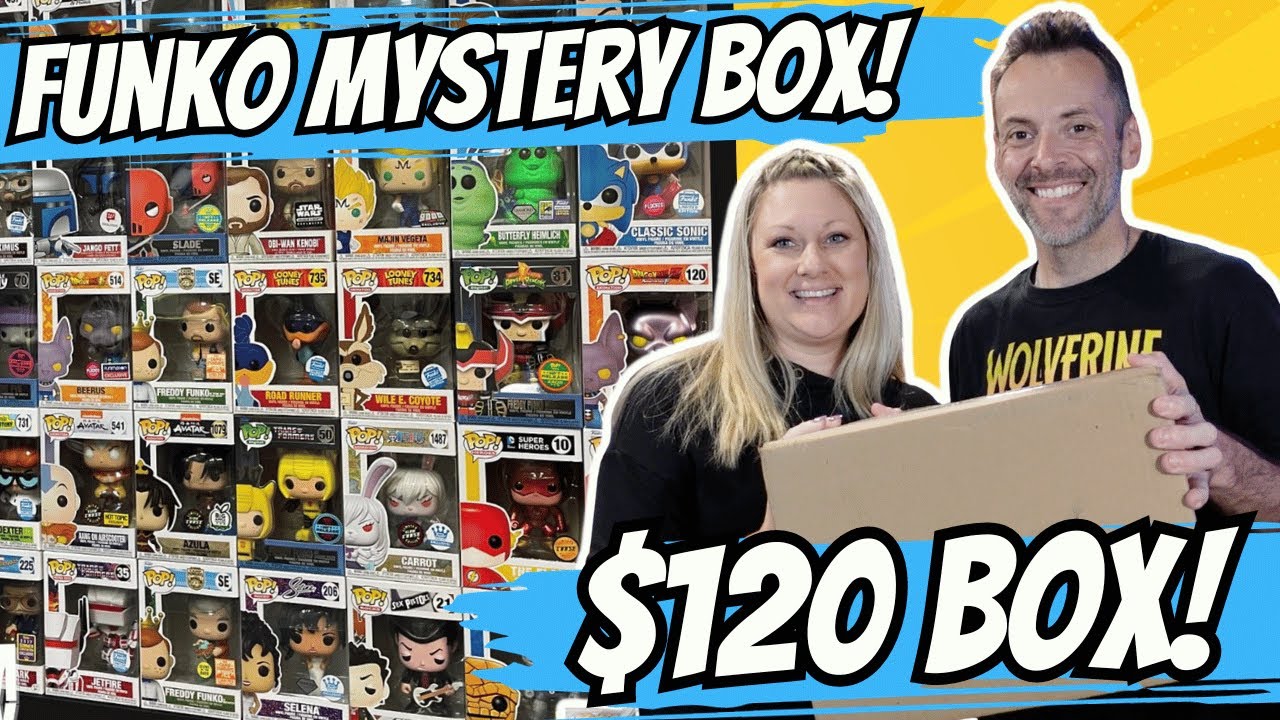 Opening up a $120 FUNKO POP Mystery box from BOOM LOOT!