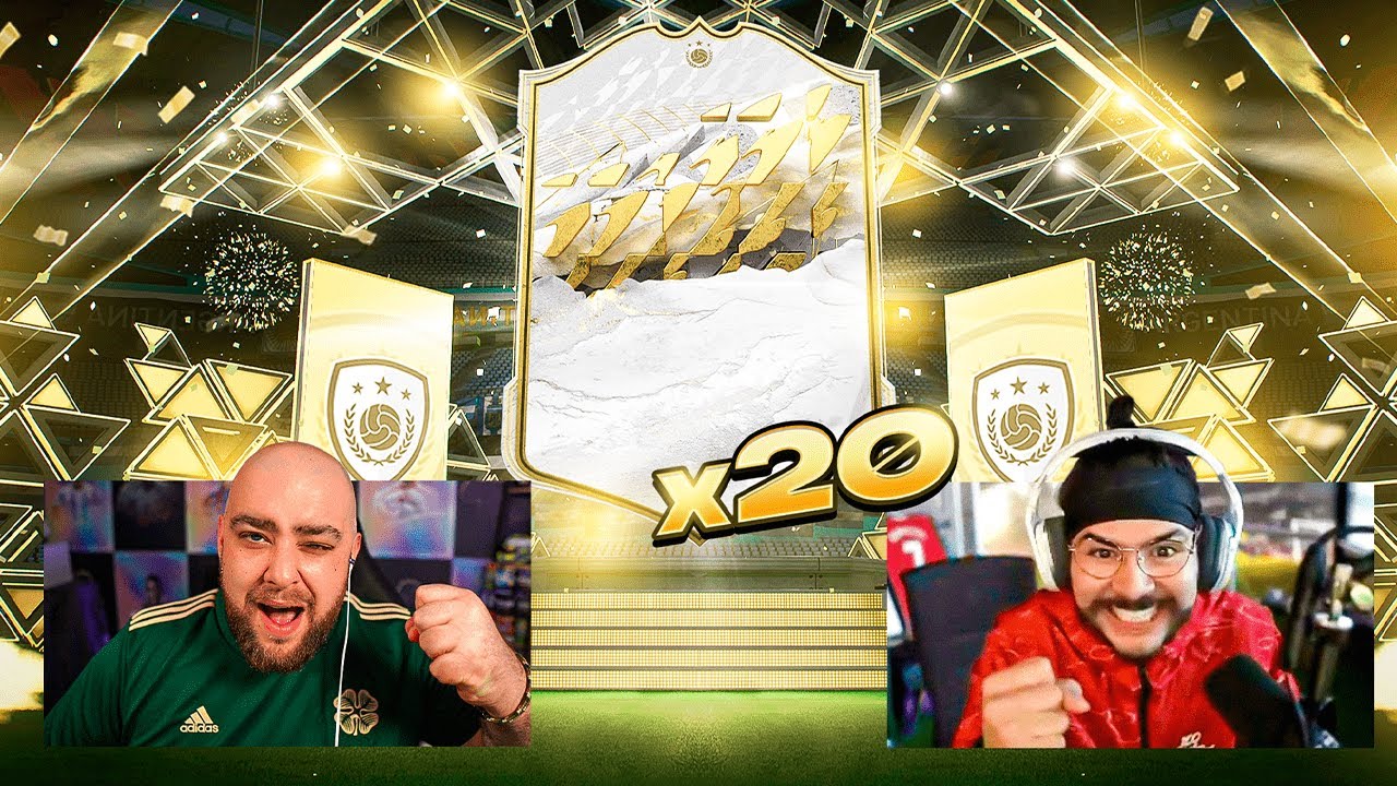 BEST ICON PACKS YOU'LL SEE! INSANE PACK CHALLENGE VS CASTRO1021! | FIFA 22 ULTIMATE TEAM