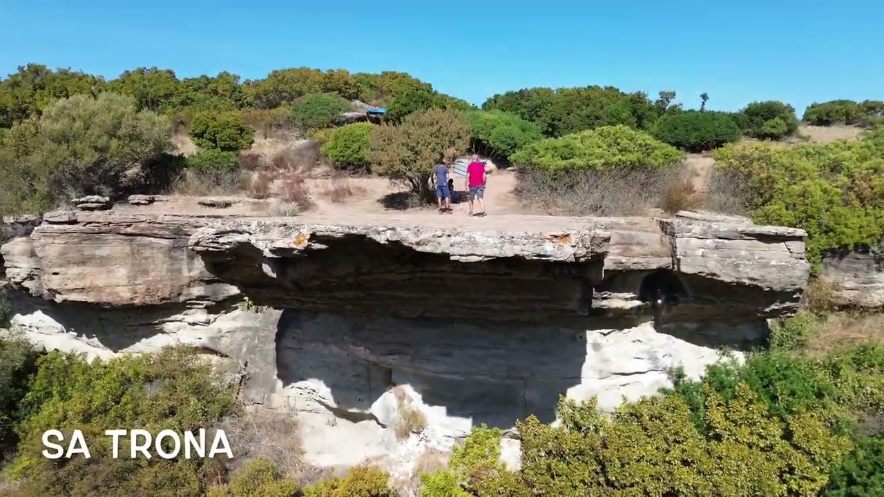 Sa Trona(Escalaplano).Breve storia in descrizione