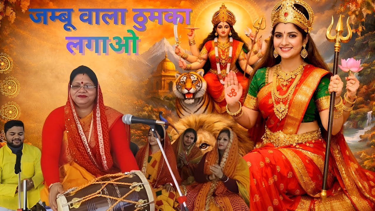 जम्बू वाला ठुमका लगाओ || संकट हरने वाली माँ का दिव्य भजन ||#viralvideos