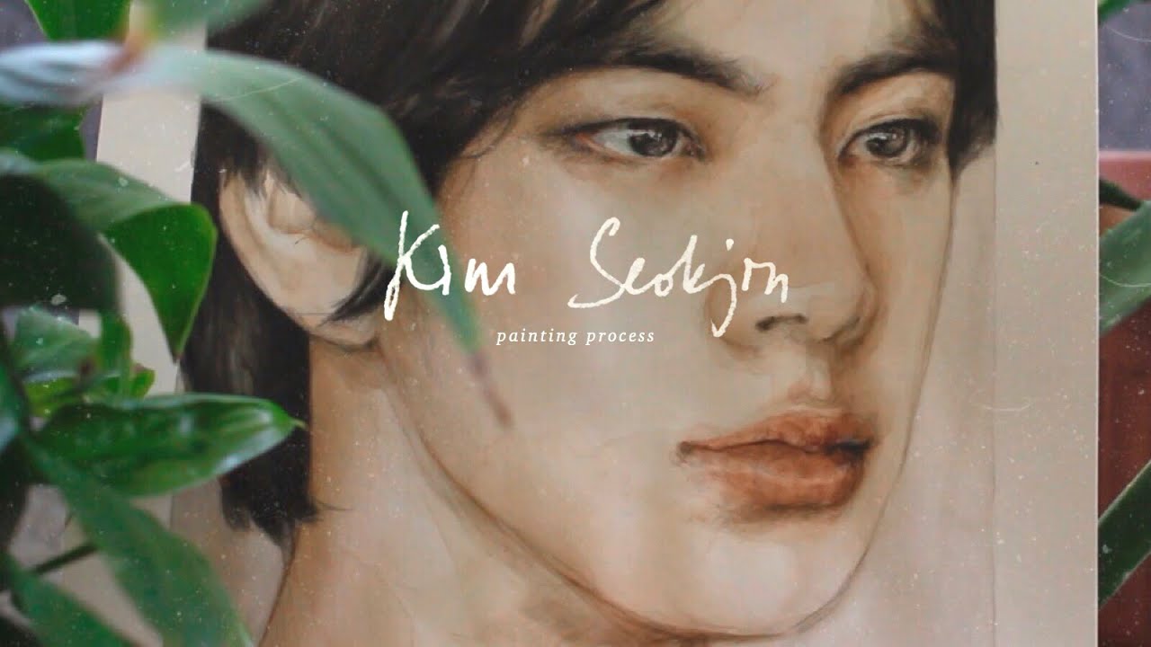 painting jin🌱 watercolor process
