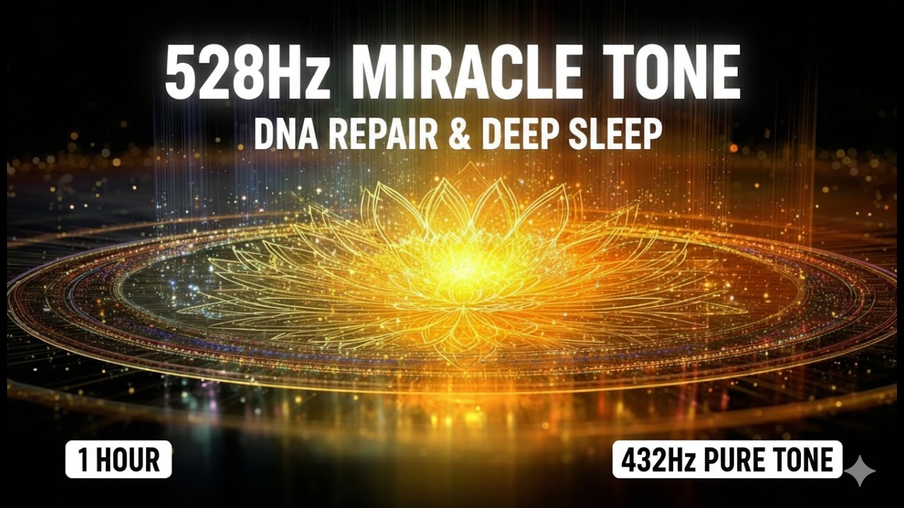 Manifest While You Sleep | THE MIRACLE TONE | 1 Hour Deep Sleep & DNA Repair Meditation Music