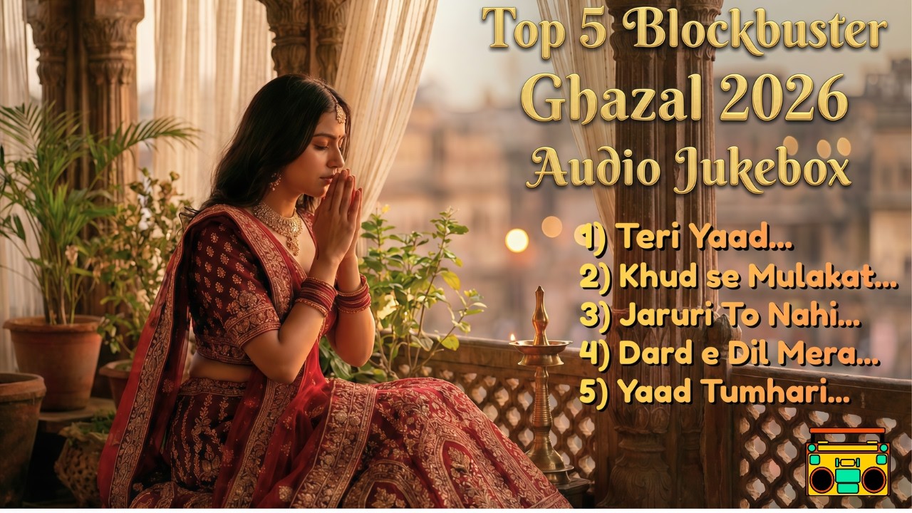 Top 5 Blockbuster Ghazal 2026 Audio Jukebox | (Official Audio) | Heart Touching Audio Ghazals 🎧|