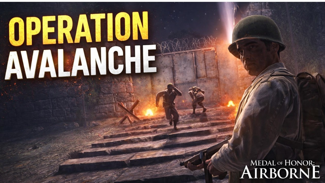 Medal of Honor Airborne – Operation Avalanche Walkthrough | Mission 2 The Show