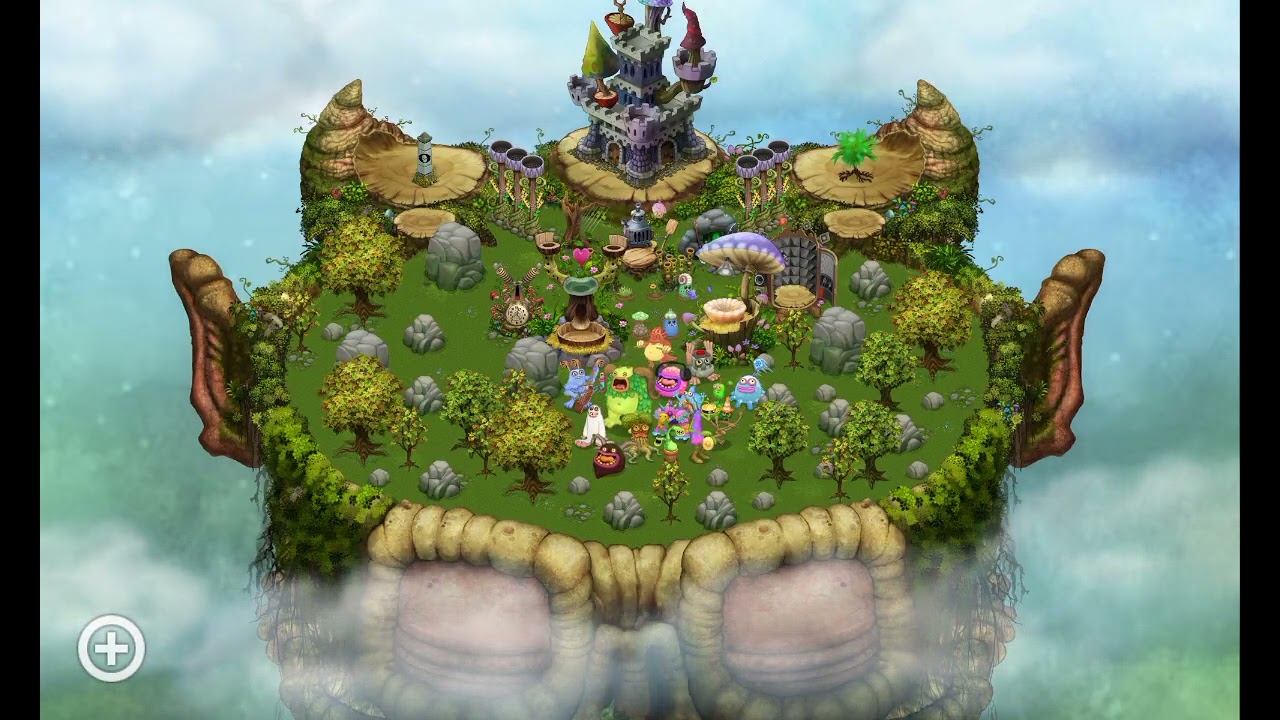 My singing monsters all of my 3 maps 