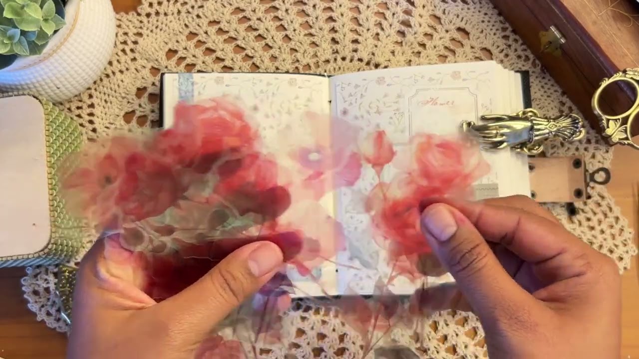 ASMR Journaling | Relaxing Paper Sounds and Collage Art | Scrapbooking [ASMR]