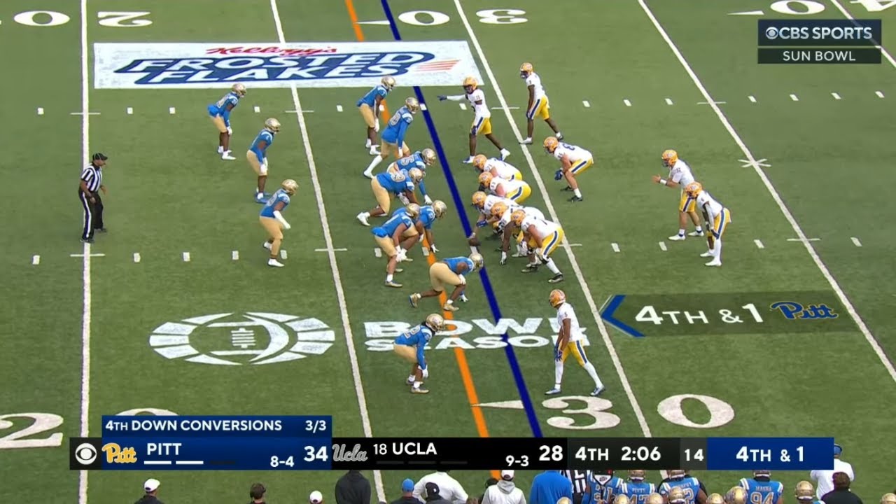 Pitt vs #18 UCLA Exciting Ending | 2022 College Football