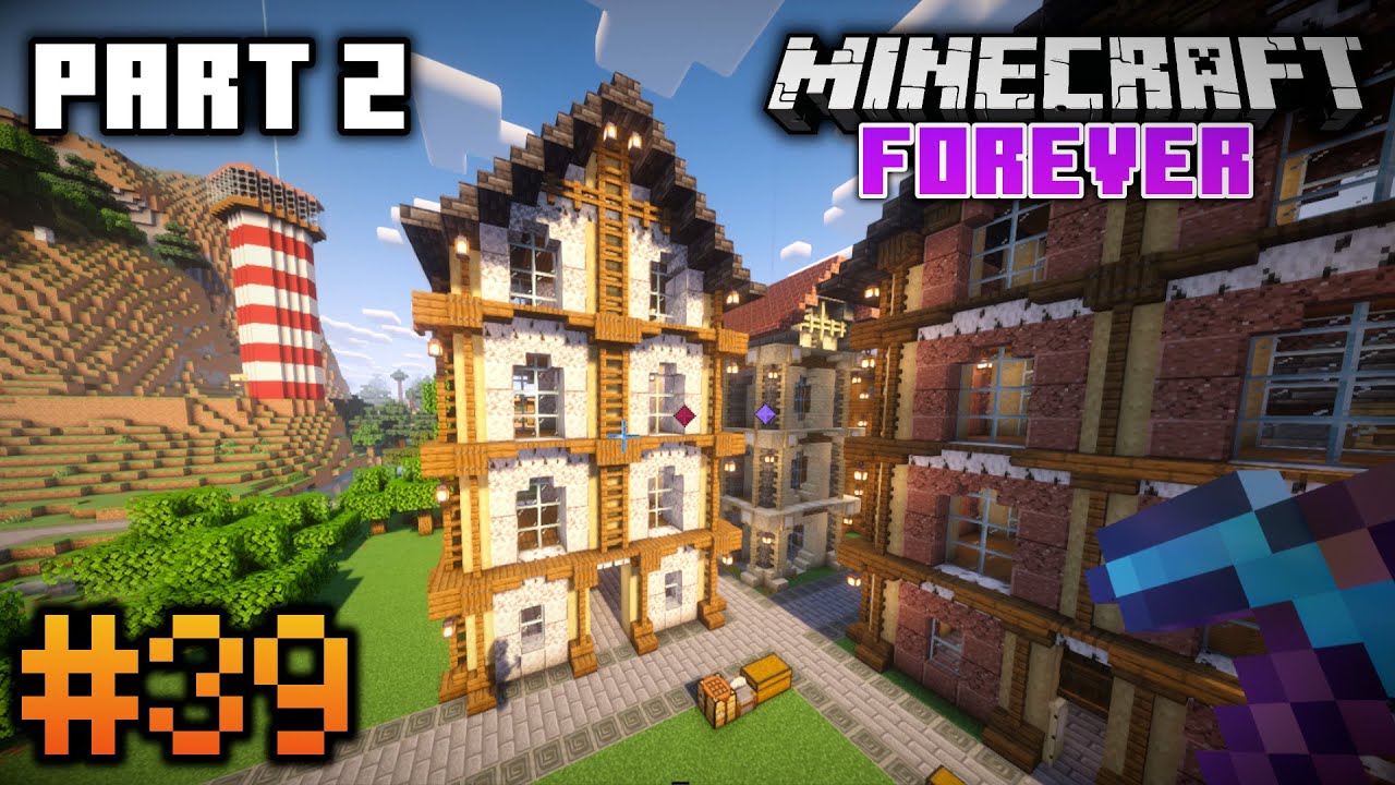 Wir Bauen ein Mittelalterliches Haus in Minecraft Teil 2 |Let's Play Minecraft Folge 39