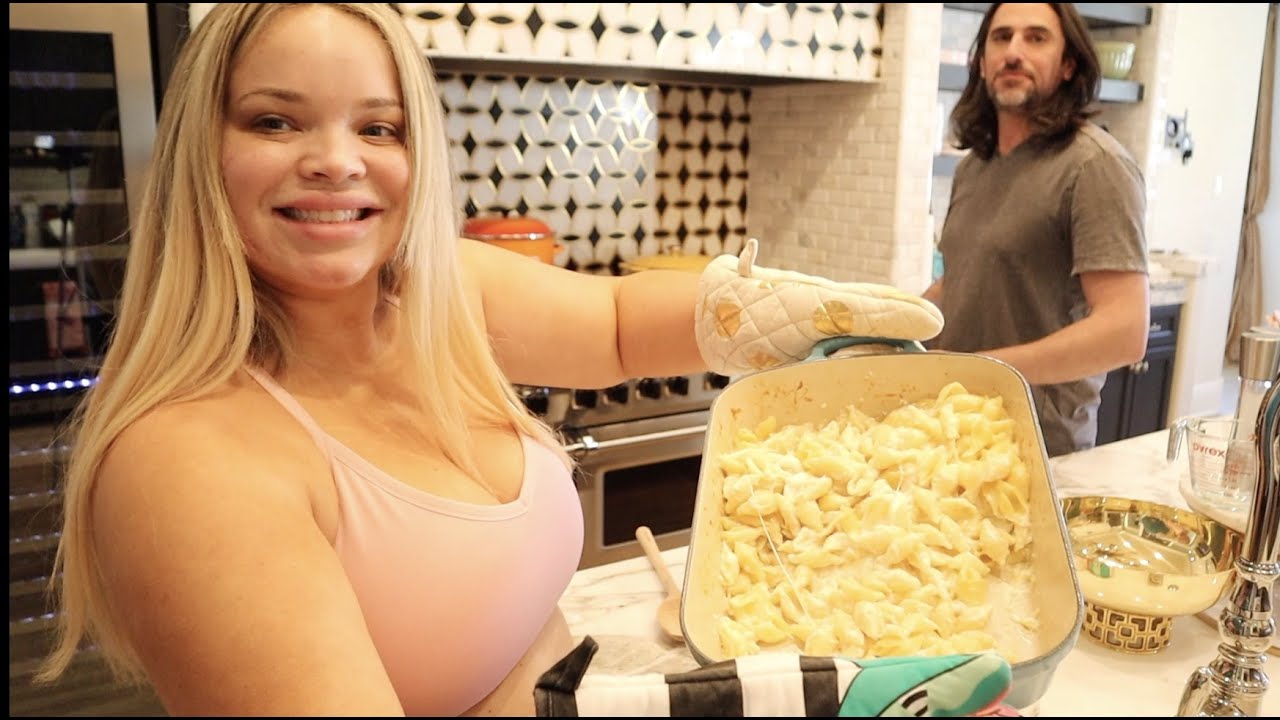 making the most complicated Mac and Cheese recipe ever | COOKING WITH TRISH