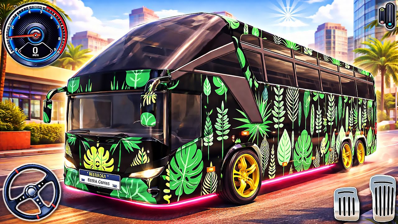 Offroad Mountain Bus Simulator 2026 - Real Passenger Bus Driving Game | Android Gameplay