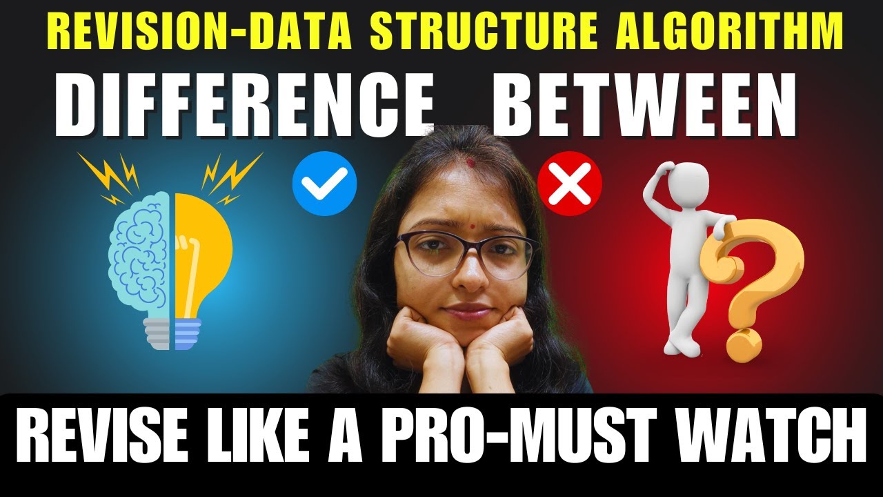 Quick Revision Important Topics of Data Structure Algorithm | Important Topics of Computer Science