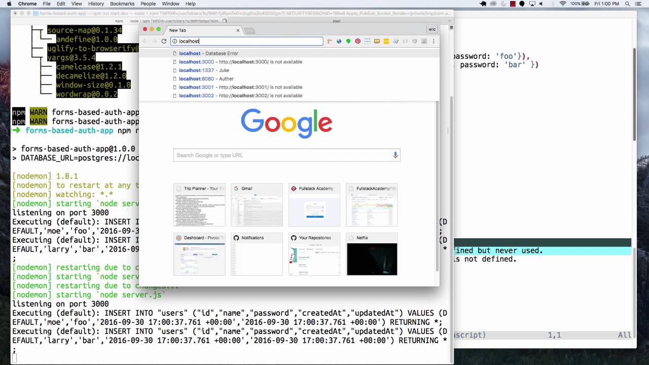 Form Based Authentication