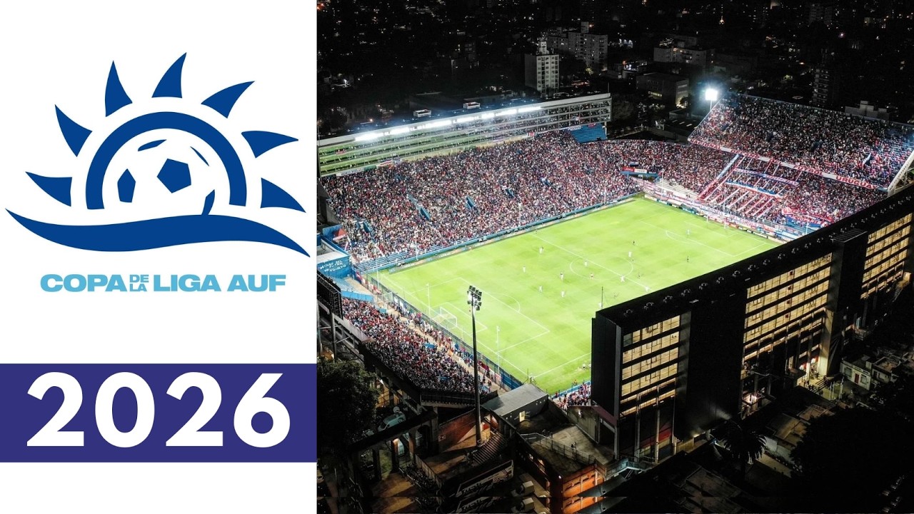 ESTADIOS COPA DE LA LIGA AUF URUGUAY 2026