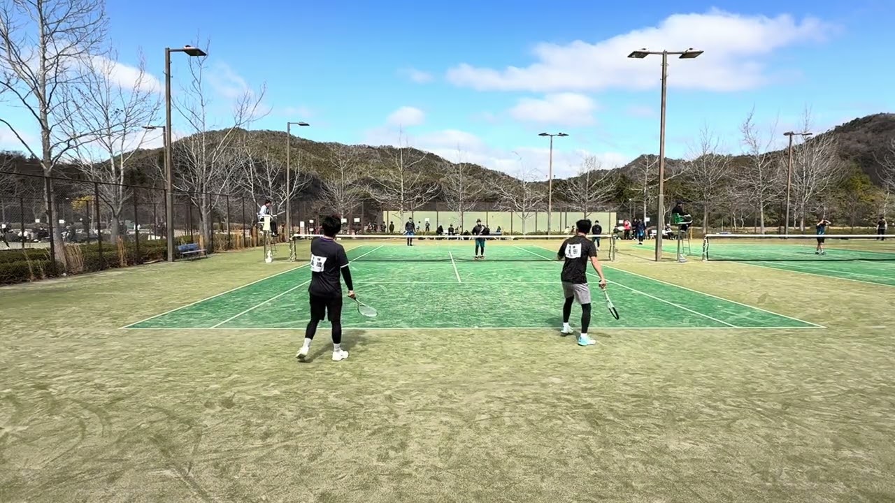 260314 広島平和カップ③ 新本･縄田 vs （愛媛県選抜）