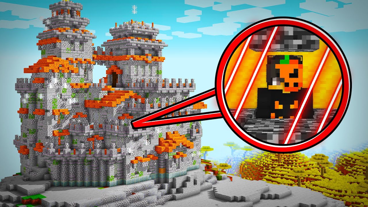 Arkadaşlarım beni LANETLİ CADI ŞATOSUNA Hapsetti! - Minecraft