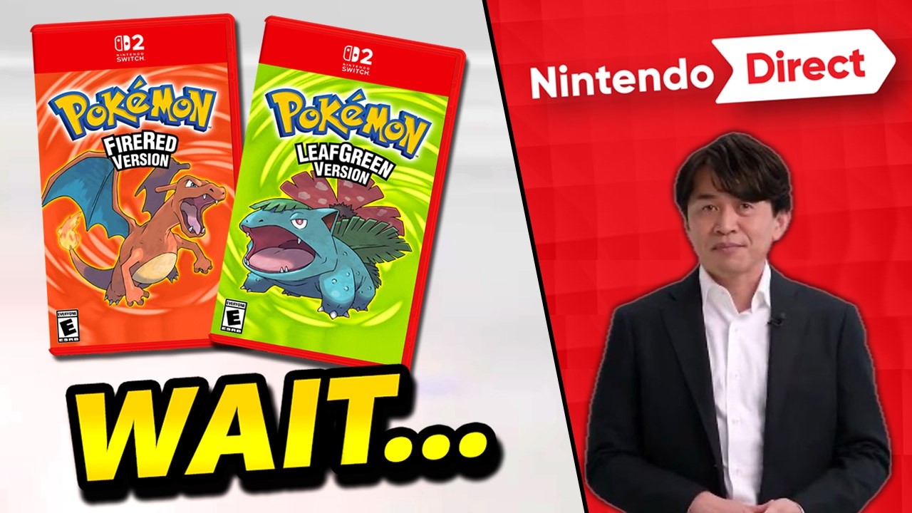 Nintendo Direct NEXT WEEK + Pokemon FireRed & LeafGreen Coming?!