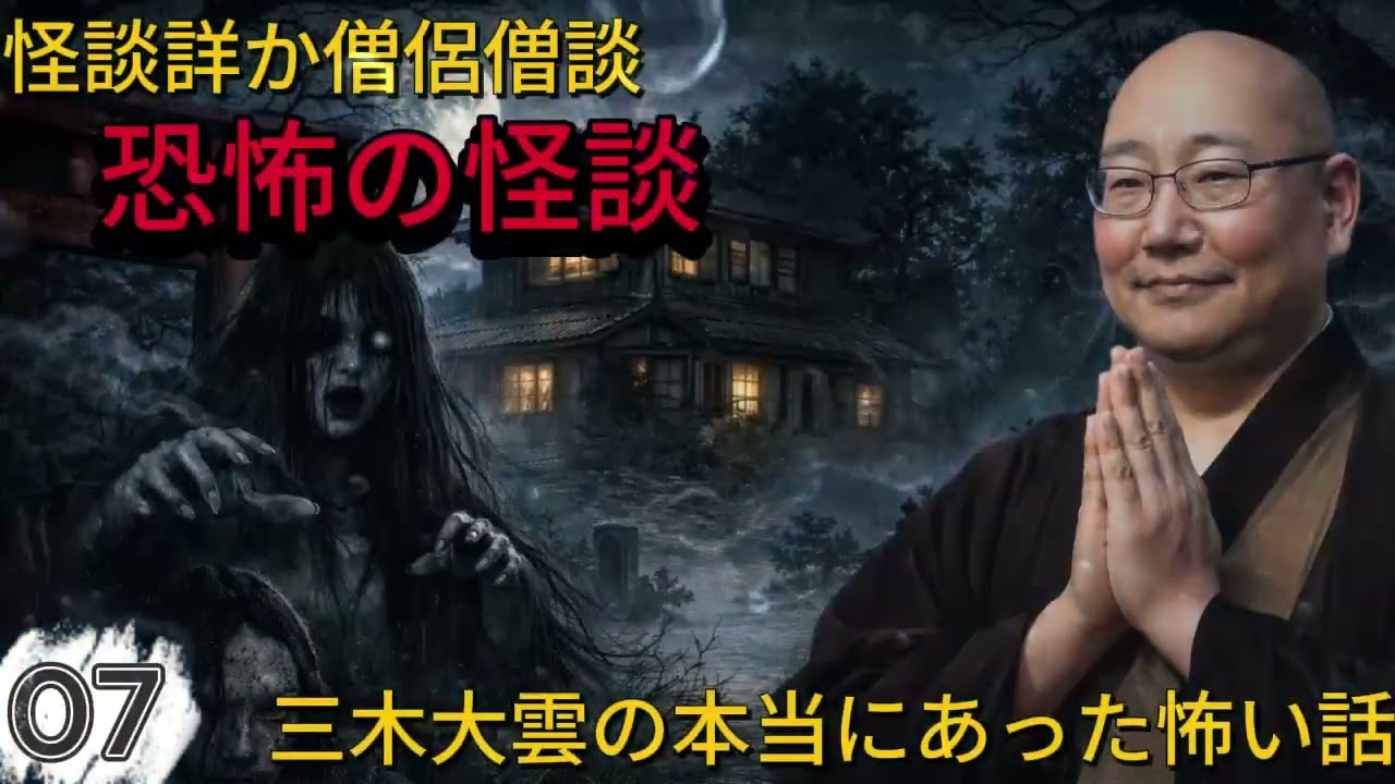 7️⃣ 怪談説法 三木大雲 #07｜夜に聞きたい怖い話 睡眠用怪談BGM