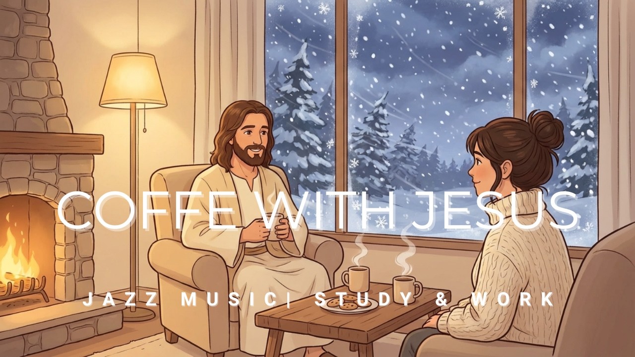 Peaceful Prayer Jazz ☕ Coffee & Comfort | Smooth Worship for Study, Work & Devotion