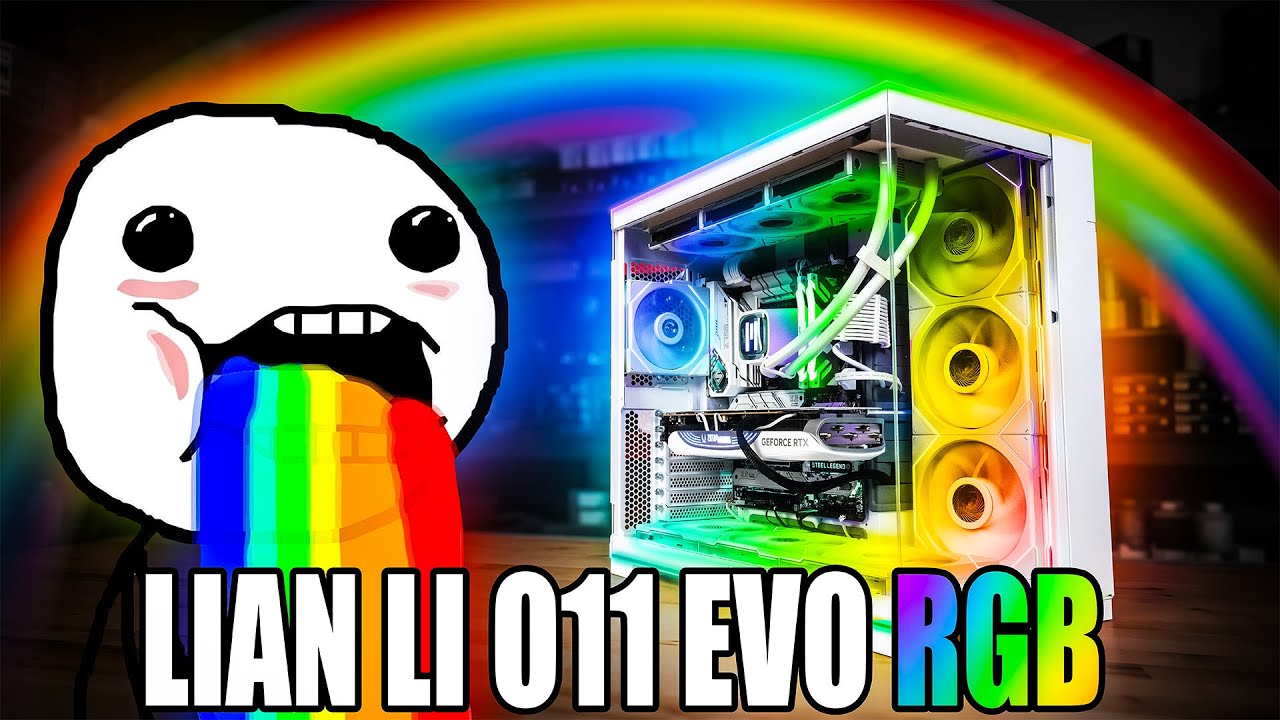 Мы собрали ПК в НОВОМ корпусе Lian Li O11 EVO RGB!!!