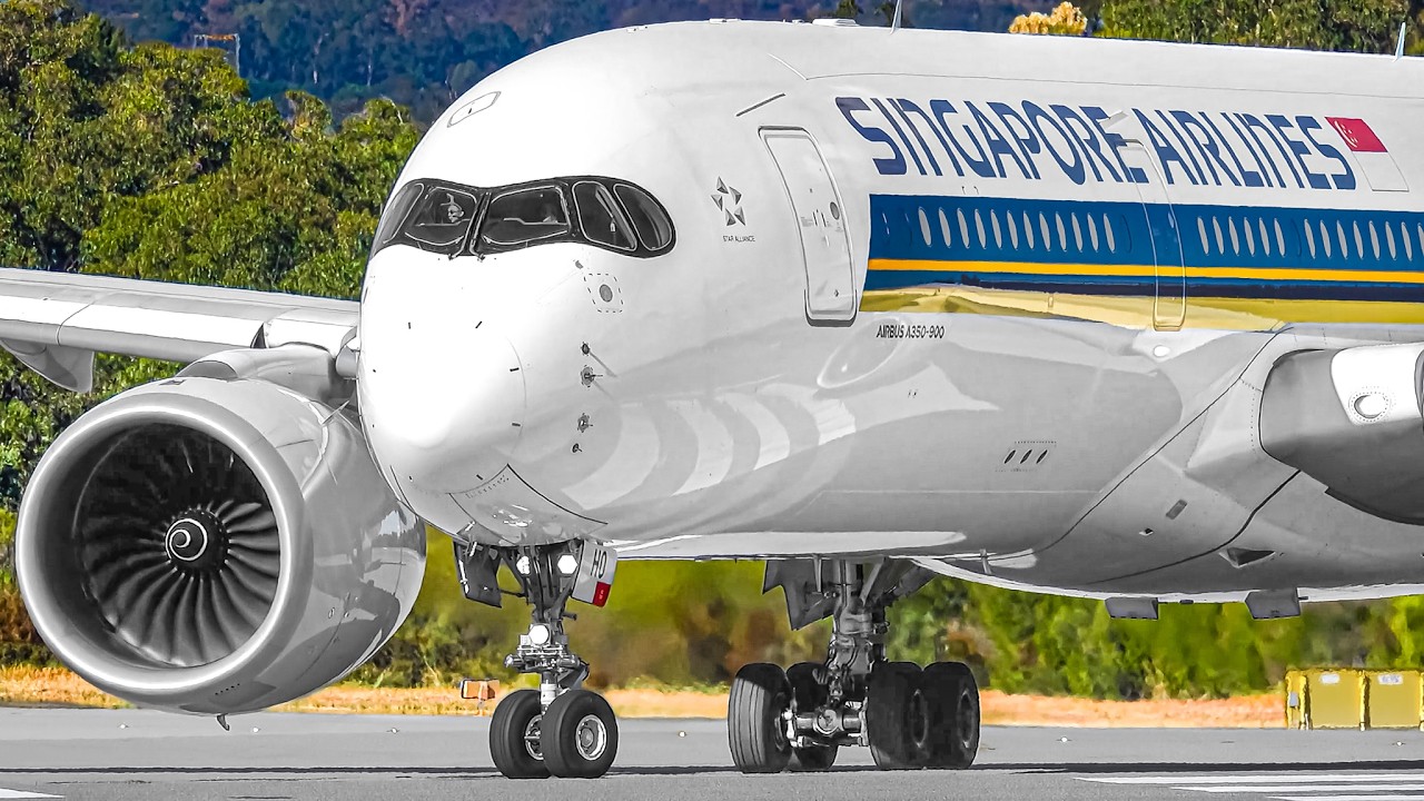 ✈️ 1 HOUR of CLOSE UP TAKEOFFS and LANDINGS 🇦🇺 Perth Airport Plane Spotting Australia [PER/YPPH]