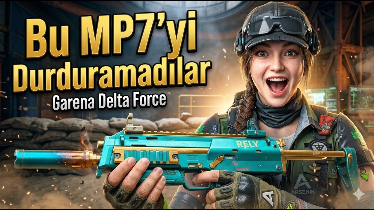Bu MP7'yi Durduramadılar! MVP Aldım! 💀 | Garena Delta Force