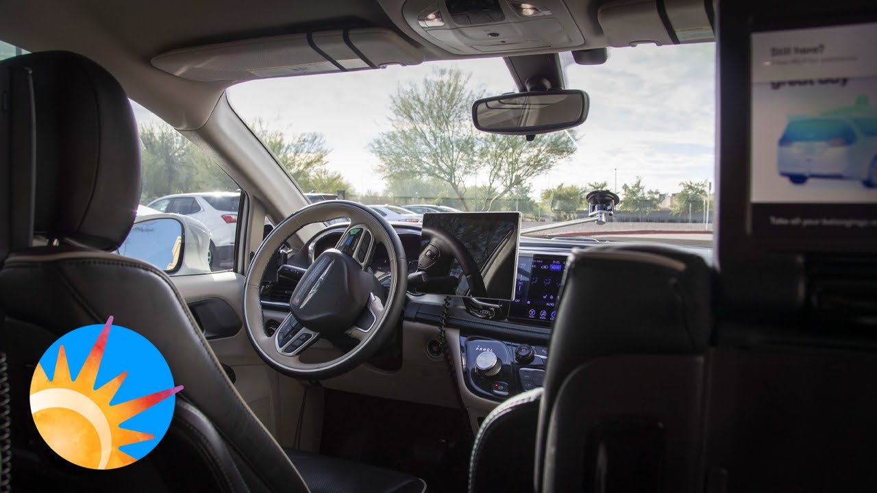 Take a ride in a Waymo driverless car in Arizona