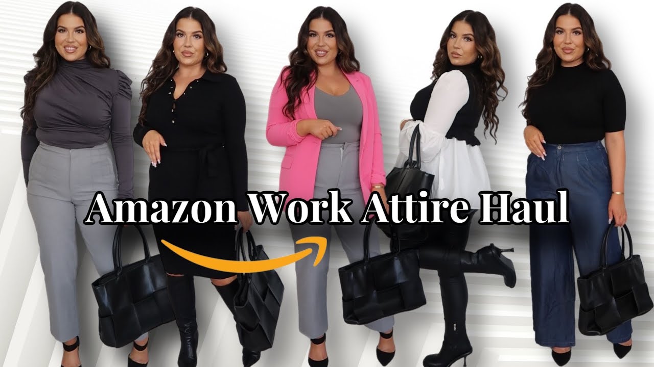 Amazon Work Attire Haul 2024 | Corporate Baddie, Office Outfits!