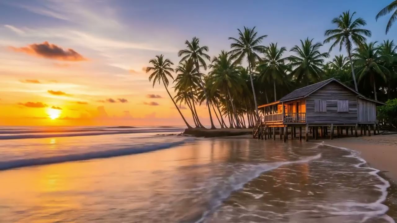 Tropical Island Bossa Nova 🌊 Brazilian Jazz Vibes for Warm Shores & Sunset Calm