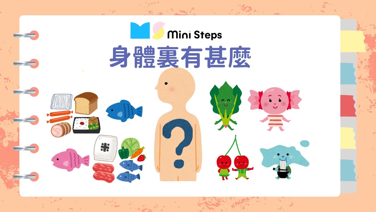 咕嚕咕嚕學中文｜廣東話講故事｜身體裏有甚麼｜一齊聽故仔繪本