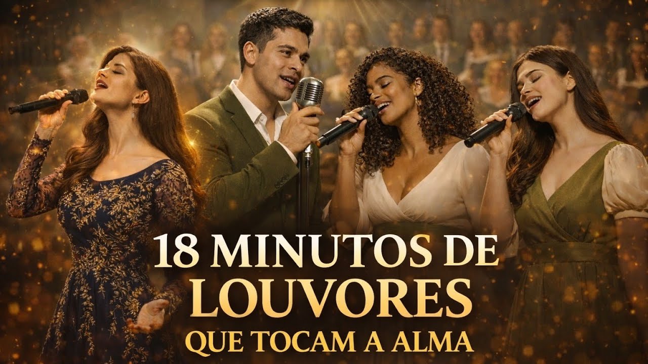 18 Minutos de Louvores que Tocam a Alma | Músicas Gospel para Orar, Refletir e Adorar