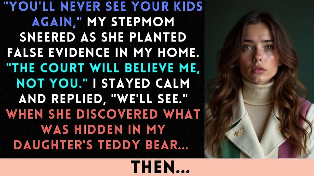 My Stepmom Hid Evidence To Frame Me As An Unfit Mother. The Nanny Cam Caught Everything...