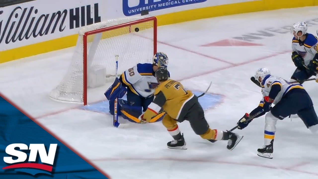 Golden Knights' Alex Pietrangelo Walks In And Roofs Backhander To Open Scoring
